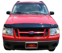 Thumbnail for AVS 01-05 Ford Explorer Sport High Profile Bugflector II Hood Shield - Smoke