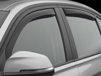 Thumbnail for WeatherTech 12+ BMW 3-Series Front and Rear Side Window Deflectors - Dark Smoke