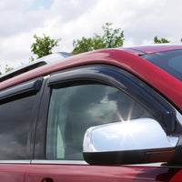 Thumbnail for AVS 06-10 Jeep Commander Ventvisor Outside Mount Window Deflectors 4pc - Smoke