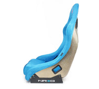 Thumbnail for NRG FRP Bucket Seat ULTRA Edition - Medium (Blue Alcantara/Pearlized Back)