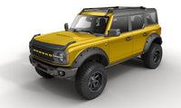 Thumbnail for AVS 21-23 Ford Bronco 2/4Dr. Excl. Raptor Aeroskin Low Profile Hood Shield - Matte Black