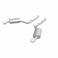 Thumbnail for MagnaFlow Axle-Back Stainless Dual Split 4in Polished Tips 10-15 Chevrolet Camaro Convert. 3.6L V6