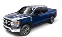 Thumbnail for AVS 21-22 Ford F-150 (Excl. Tremor/Raptor) Aeroskin Low Profile Hood Shield - Chrome