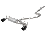 Thumbnail for aFe Hyundai Veloster N 21-22 L4-2.0L (t) Takeda Cat-Back Exhaust System- Black Tips