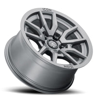 Thumbnail for ICON Vector 5 17x8.5 5x5 -6mm Offset 4.5in BS 71.5mm Bore Titanium Wheel