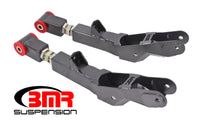 Thumbnail for BMR 10-15 5th Gen Camaro Rear Lower Control Arms On-Car Adj. (Polyurethane) - Black Hammertone