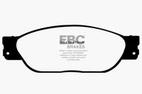 Thumbnail for EBC 03-06 Jaguar XJ8 4.2 VP Redstuff Front Brake Pads