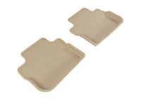 Thumbnail for 3D MAXpider 2009-2013 Cadillac CTS Kagu 2nd Row Floormats - Tan