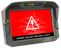 Thumbnail for AEM CD-7 Logging GPS Enabled Race Dash Carbon Fiber Digital Display w/o VDM (CAN Input Only)