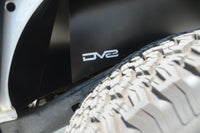 Thumbnail for DV8 Offroad 07-18 Jeep Wrangler JK Rear Aluminum Inner Fender - Black