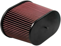 Thumbnail for K&N Universal Air Filter - Oval Straight - 3.688in Flange ID x 10.25in Base O/S Length x 7.875in H