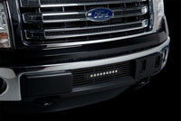 Thumbnail for Putco 11-14 Ford F-150 - EcoBoost Bumper Grille Inserts - Black SS Bar and 10in Luminix Light Bar