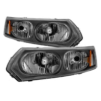 Thumbnail for xTune Saturn ION Sedan only 03-07 OEM Style Headlights - Black HD-JH-SAION-4D-BK