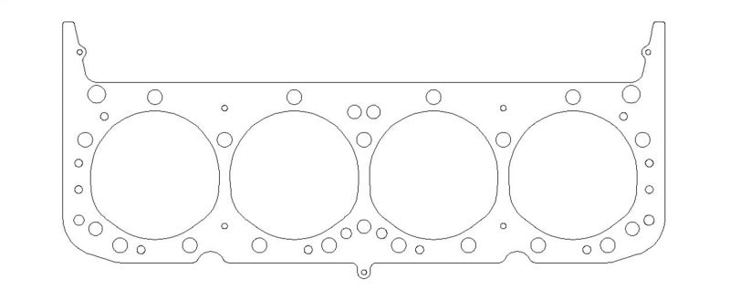 Cometic 62-69 Chevrolet V8 5.3L Small Block 4.060in Bore .032in MLS Head Gasket (w/Valve Pockets)