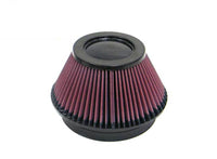 Thumbnail for K&N Universal Round Tapered Carbon Fiber Air Filter 6in Flg ID Centered/7.5in B OD/4.5in T OD/4in H