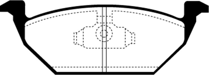 EBC 98-99 Volkswagen Beetle 2.0 Greenstuff Front Brake Pads