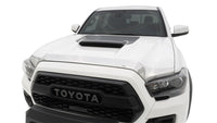 Thumbnail for AVS 16-18 Toyota Tacoma Aeroskin Low Profile Hood Shield - Chrome