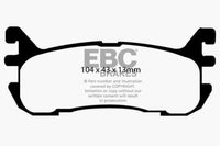 Thumbnail for EBC 97-02 Ford Escort 2.0 Greenstuff Rear Brake Pads