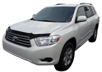 Thumbnail for AVS 08-10 Toyota Highlander Aeroskin Low Profile Acrylic Hood Shield - Smoke