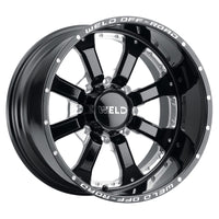 Thumbnail for Weld Off-Road W125 20X10 Granada Eight 8X170 ET-18 BS4.75 Gloss Black MIL 125.1