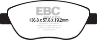 Thumbnail for EBC 2014+ Fiat 500 1.4L Turbo Abarth Greenstuff Front Brake Pads