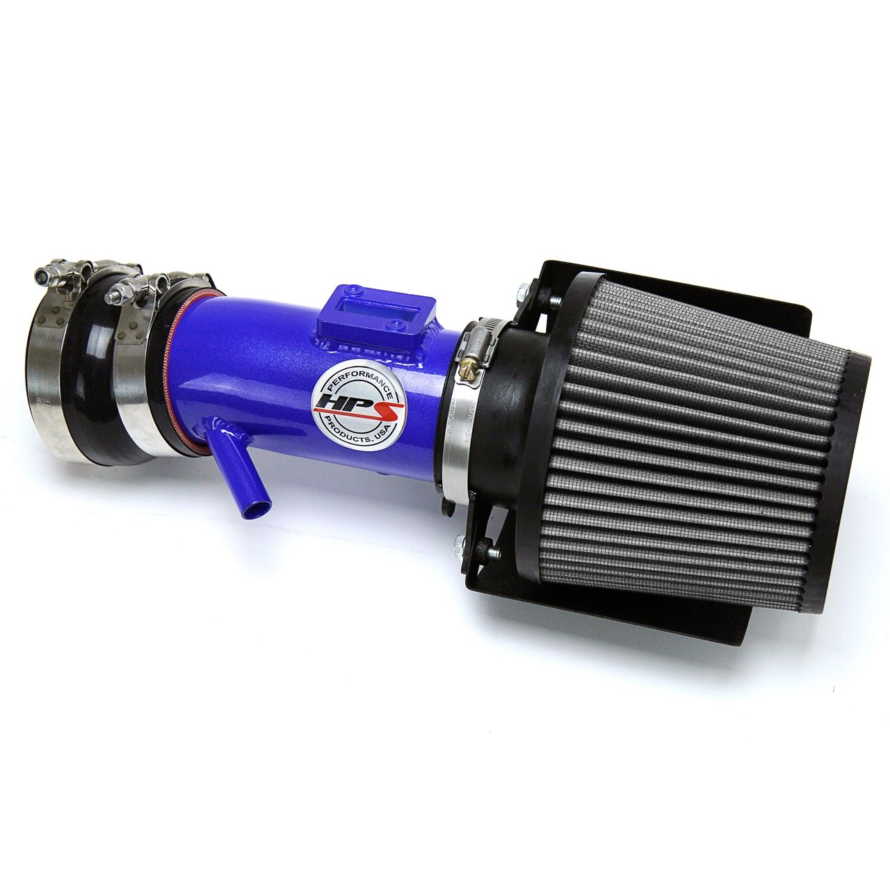 HPS Shortram Air Intake 2007-2012 Nissan Altima V6 3.5L, Includes Heat Shield, Blue