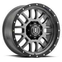 Thumbnail for ICON Alpha 20x9 5x150 16mm Offset 5.625in BS Gunmetal Wheel