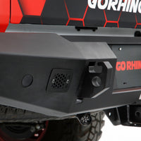 Thumbnail for Go Rhino 20-22 Jeep Gladiator JT Trailine Rear Full Width Bumper - Tex. Blk