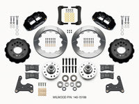 Thumbnail for Wilwood Narrow Superlite 6R Front Hub Kit 12.88in 65-72 CDP C Body -Drum