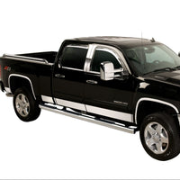 Thumbnail for Putco 19-24 Chevrolet Silverado Crew Cab 6.5 Stand Box - 5.5in Wide - 10pcs Pro SS Rocker Panels