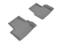 Thumbnail for 3D MAXpider 2016-2019 Chevrolet Volt Kagu 2nd Row Floormats - Gray