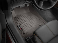 Thumbnail for WeatherTech 14+ Chevy Silverado (Crew Cab / Double Cab) Front FloorLiners - Cocoa