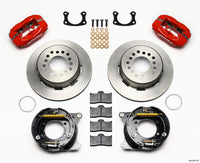 Thumbnail for Wilwood Forged Dynalite P/S Park Brake Kit Red New Big Ford 2.50in Offset Front Caliper Mount