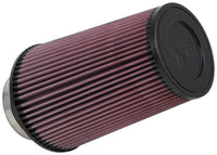 Thumbnail for K&N Universal Rubber Filter 3 1/2inch ID FLG / 6inch Base / 4-5/8inch Top / 9inch Height