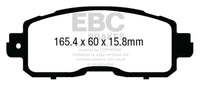 Thumbnail for EBC 13+ Nissan Altima 2.5 (L33) Sedan Greenstuff Front Brake Pads