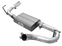 Thumbnail for aFe Scorpion 2-1/2in Alum Steel Axle-Back Exhaust w/Polished Tip 07-18 Jeep Wrangler JK V6-3.6/3.8L