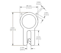 Thumbnail for aFe MagnumFORCE Spare Parts Trim Seal Kit (1/16IN X 7/16IN) x 36IN L