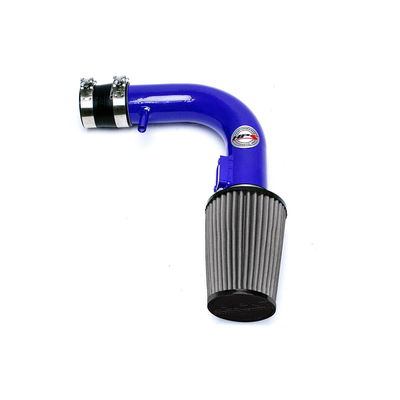 HPS Shortram Air Intake Kit 12-19 Nissan Versa 1.6L, Blue