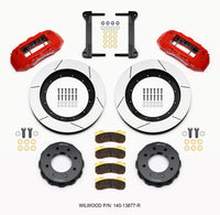 Thumbnail for Wilwood TX6R Front Kit 16.00in Red 1999-2010 GM H2 Truck/SUV 2500