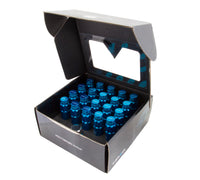 Thumbnail for NRG 700 Series M12 X 1.5 Steel Lug Nut w/Dust Cap Cover Set 21 Pc w/Locks & Lock Socket - Blue