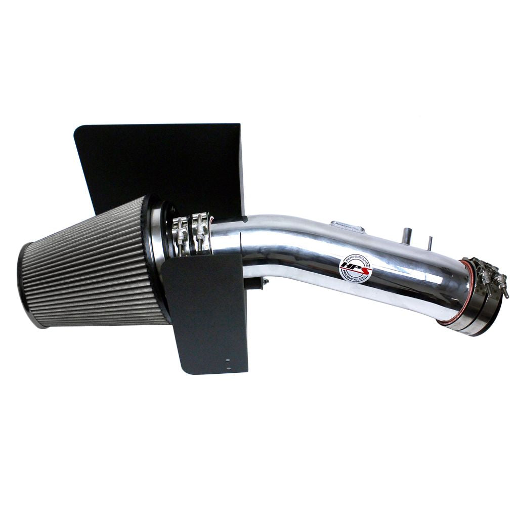 HPS Shortram Air Intake 2008-2011 Toyota Sequoia 5.7L V8, Includes Heat Shield, Polish