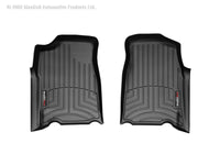 Thumbnail for WeatherTech 04+ GMC Canyon Ext Cab Front FloorLiner - Black