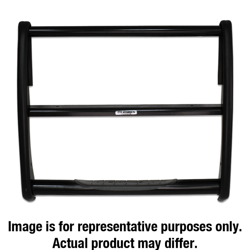 Go Rhino 03-07 GMC Savanna Van 3000 Series StepGuard - Black (Center Grille Guard Only)