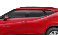 Thumbnail for AVS 19-20 Chevrolet Blazer Ventvisor Low Profile Front & Rear Window Deflectors 6pc - Smoke