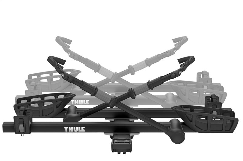 Thule T2 Pro XT 2 Bike Rack Add-On (Allows 4 Bike Capacity/2in. Receivers Only) - Black