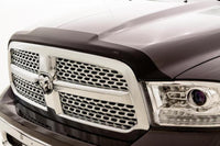 Thumbnail for AVS 09-18 Dodge RAM 1500 (Excl. Sport/Rebel Models) Aeroskin Low Profile Hood Shield - Matte Black