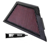 Thumbnail for K&N Kawasaki ZX1rR Ninja/ZZR1400/1400GTR/ZX14R 11.25in O/S L x 4.75in O/S W Replacement Air Filter