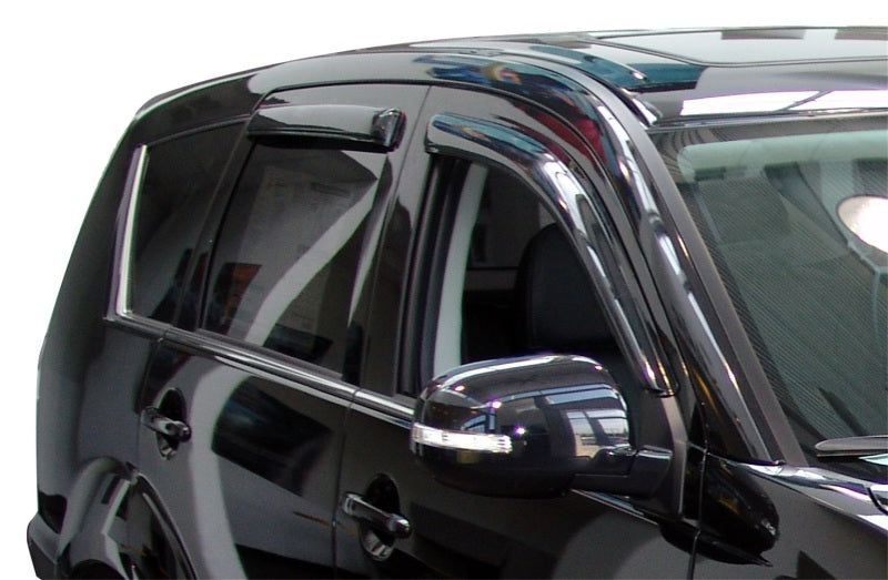 AVS 11-18 Mitsubishi Outlander (Excl. Sport) Ventvisor Outside Mount Window Deflectors 4pc - Smoke