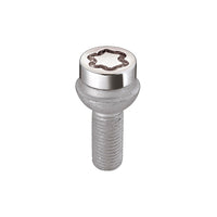 Thumbnail for McGard Wheel Lock Bolt Set - 4pk. (Radius Seat) M12X1.5 / 17mm Hex / 27.9mm Shank Length - Chrome