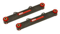 Thumbnail for BMR 10-15 5th Gen Camaro Rear Non-Adj. Toe Rods (Polyurethane) - Black Hammertone